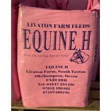 Equine H Meadow Haylage Bale Pink