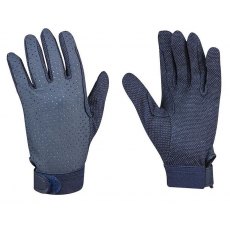 Dublin Track Riding Gloves Navy