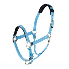 Shires Topaz Nylon Headcollar Blue