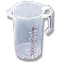 Clear Poly Measure Jug