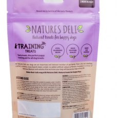 Natures Deli Puppy Training Treats Turkey & Sweet Potato 100g