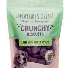 Natures Deli Crunchy Biscuit Lamb With Sweet Potato 225g