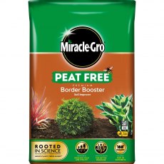 Miracle Gro Peat Free Border Booster Soil Improver 40L