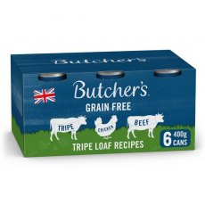 Butchers Grain Free Tripe Loaf 6 x 400g
