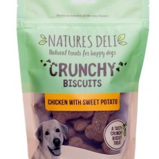 Natures Deli Crunchy Biscuit Chicken & Sweet Potato 225g