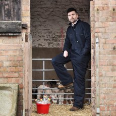 Fort Quilted Boilersuit Navy