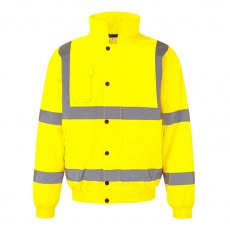 Fort Hi Vis Bomber Jacket Yellow