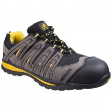 Amblers Lace Up Safety Trainer Black