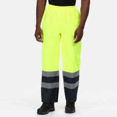 Regatta Professional Hi Viz Over Trouser Yellow/Navy