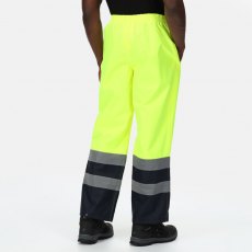 Regatta Professional Hi Viz Over Trouser Yellow/Navy