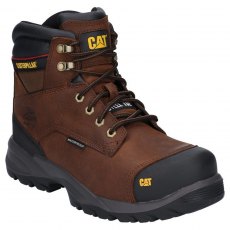 Caterpillar Spiro Lace Up Safety Boot Brown