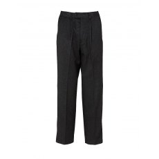 Putney Boy's Pleated Elasticated Waist Trouser Charcoal