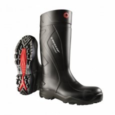 Dunlop Purofort+ Full Safety S5 Insulated Black PU Wellington Boots