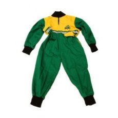 GDT Junior Tractor Suit Green/Yellow Age 10-11