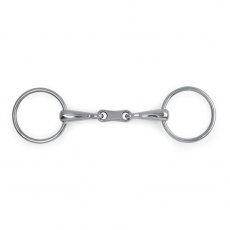 French Link Loose Ring Snaffle