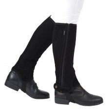 Dubllin Easy-Care Half Chaps Black