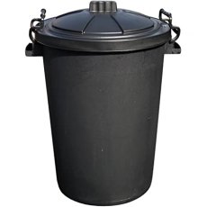 Clip On Lid Dustbin 80L