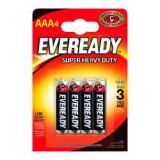 AAA 4 Pack Eveready Battery