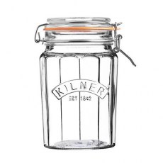 Kilner Clip Top Facetted Jar