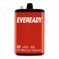 6V Zinc Eveready Battery