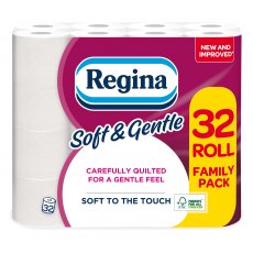 Regina Soft & Gentle Toilet Roll 32 Pack