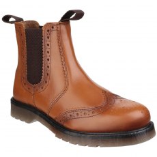 Amblers Dalby Brogue Tan Boot