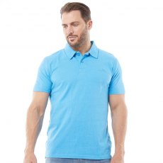 Weird Fish Jetstream Organic Polo Shirt Blue Size S