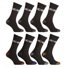 JCB Value Work Sock 8 Pack