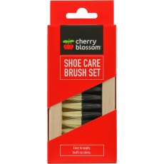 Cherry Blossom Twin Brush Shoe Care Set