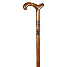 Classic Canes Derby Beech Carved Cane