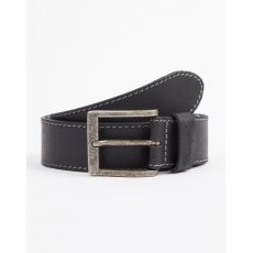 Wrangler Leather Belt Black