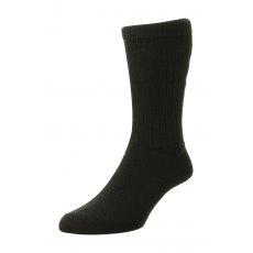 Thermal Softop Wool Sock Black