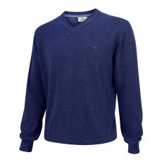 Hoggs Stirling Cotton Pullover Navy
