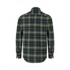 Hoggs Pitmedden Flannel Check Shirt Green