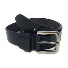 Hoggs Luxury Leather Belt Black