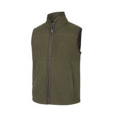 Hoggs Woodhall Junior Fleece Gilet Green