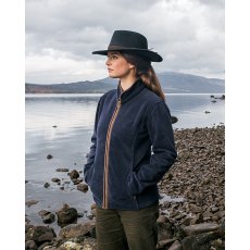 Hoggs Stenton Midnight Navy Fleece Jacket Size 16