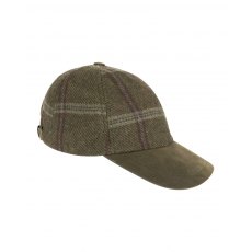 Hoggs Musselburgh Tweed Baseball Cap Bracken