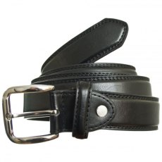 Carabou Double Stitch Belt Black