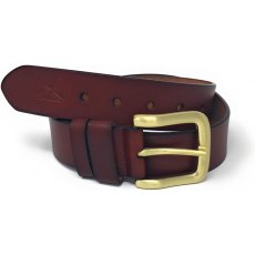 Hoggs Dark Brown Leather Belt