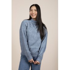 Lily & Me Croft Knit Teal Jumper Size 16