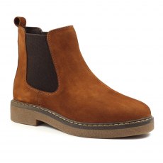 Lazy Dogz Skye Suede Tan Ankle Boot Size 5