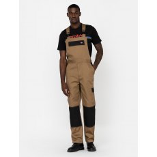 BIB & BRACE XXL KHAKI/BLK DICKIES