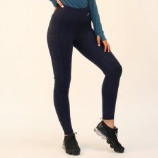 Gallop Riding Tights With Pocket Navy