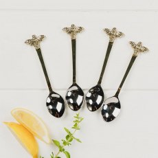 Gold Bee Spoons 4 Pack