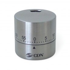 Eddingtons Silver Round Mechanical Timer