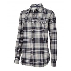 Hoggs Eilidh Navy Flannel Shirt