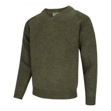 Hoggs Melrose V-Neck Pullover Loden