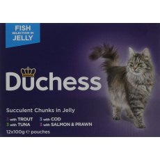 Duchess Adult Fish Selection In Jelly 12 x 100g