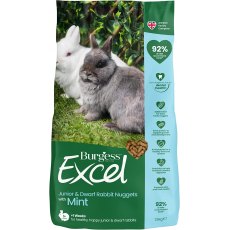 Burgess Excel Junior & Dwarf Nuggets With Mint 1.5kg